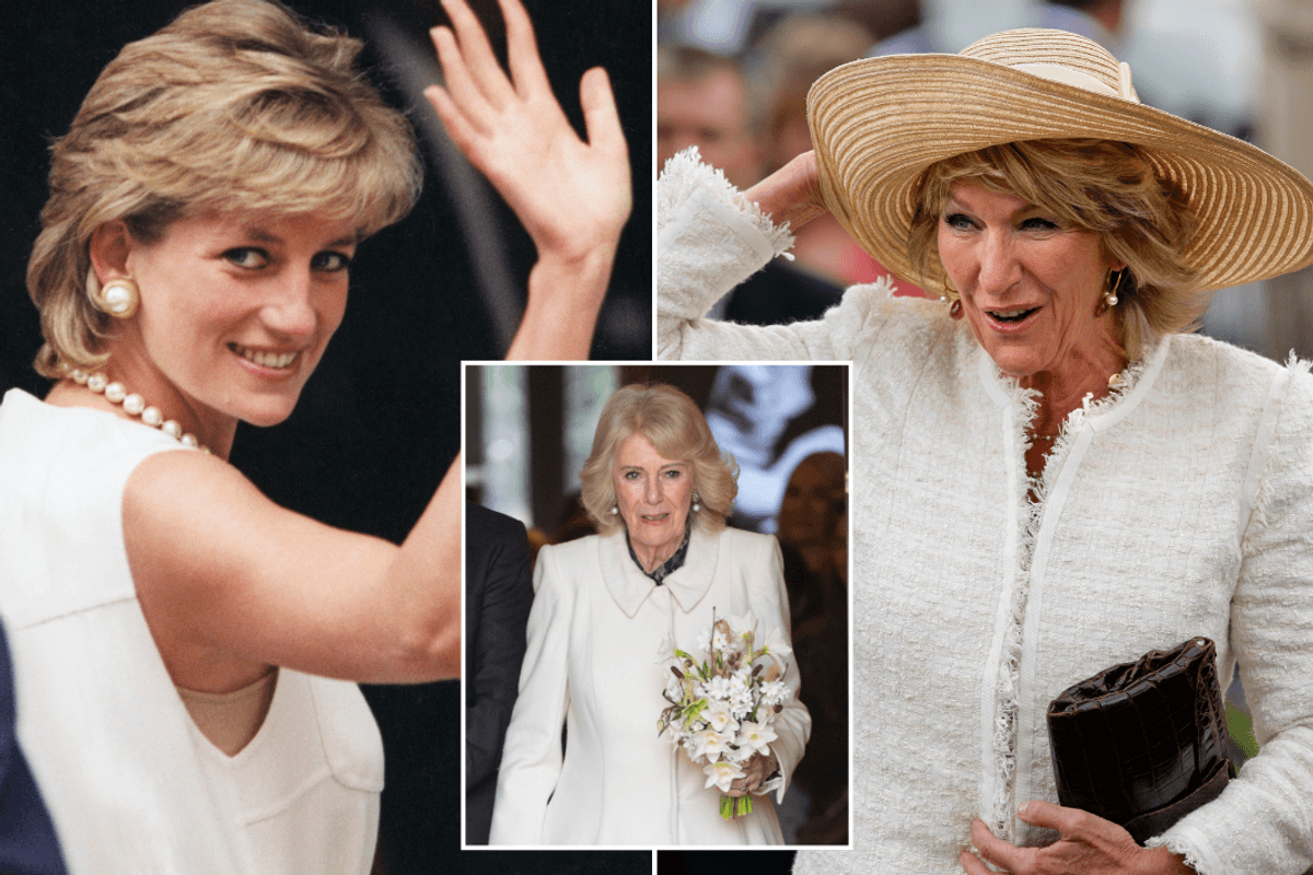 Queen Camilla and Princess Diana