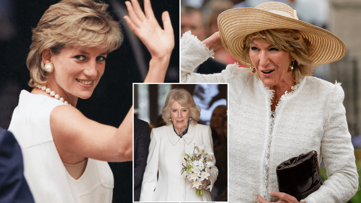 Queen Camilla and Princess Diana