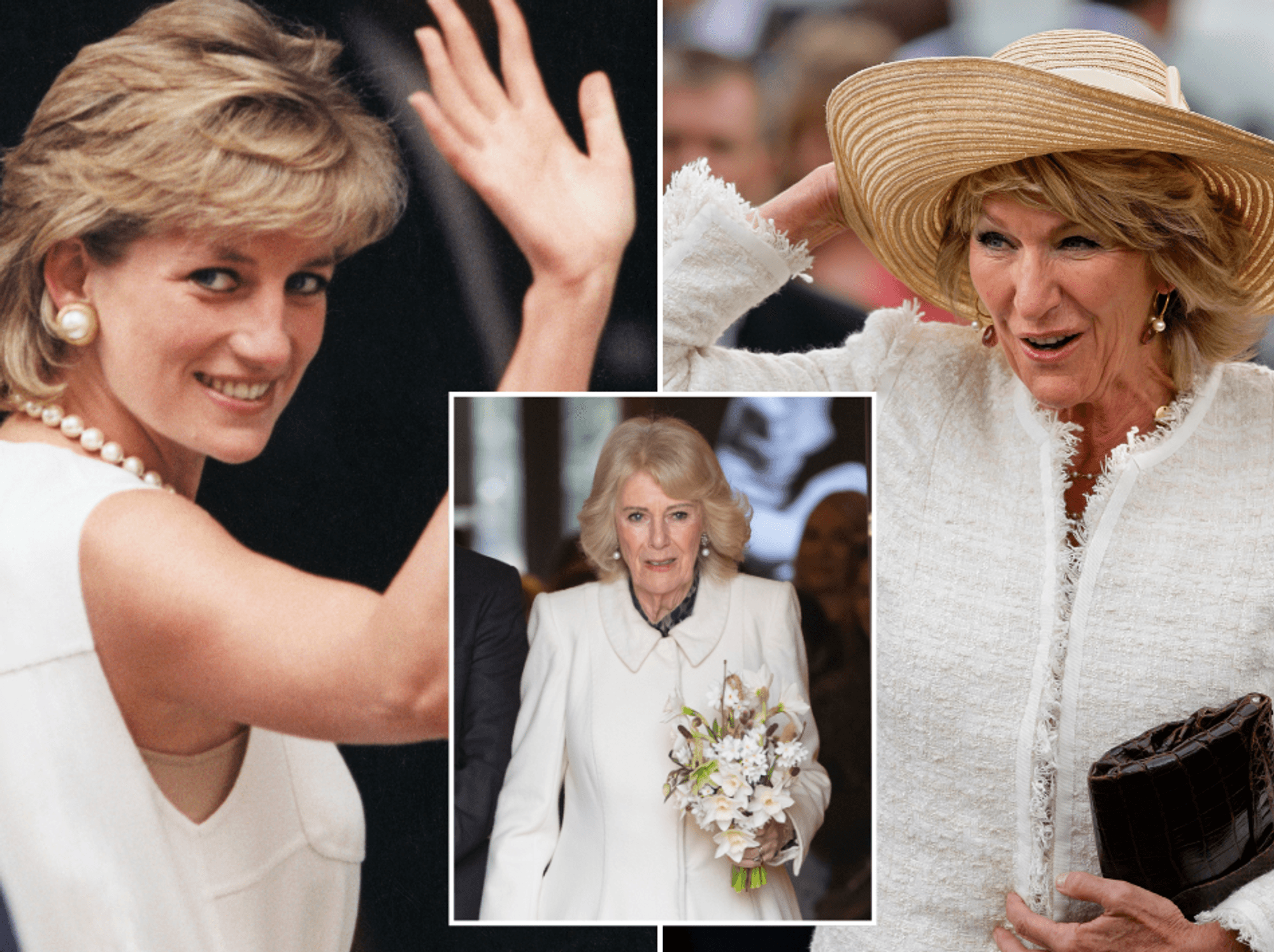 Queen Camilla and Princess Diana