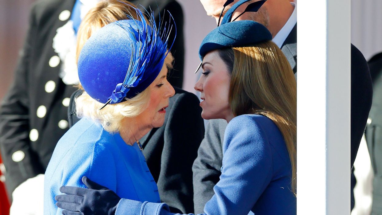 Queen Camilla and Princess Kate