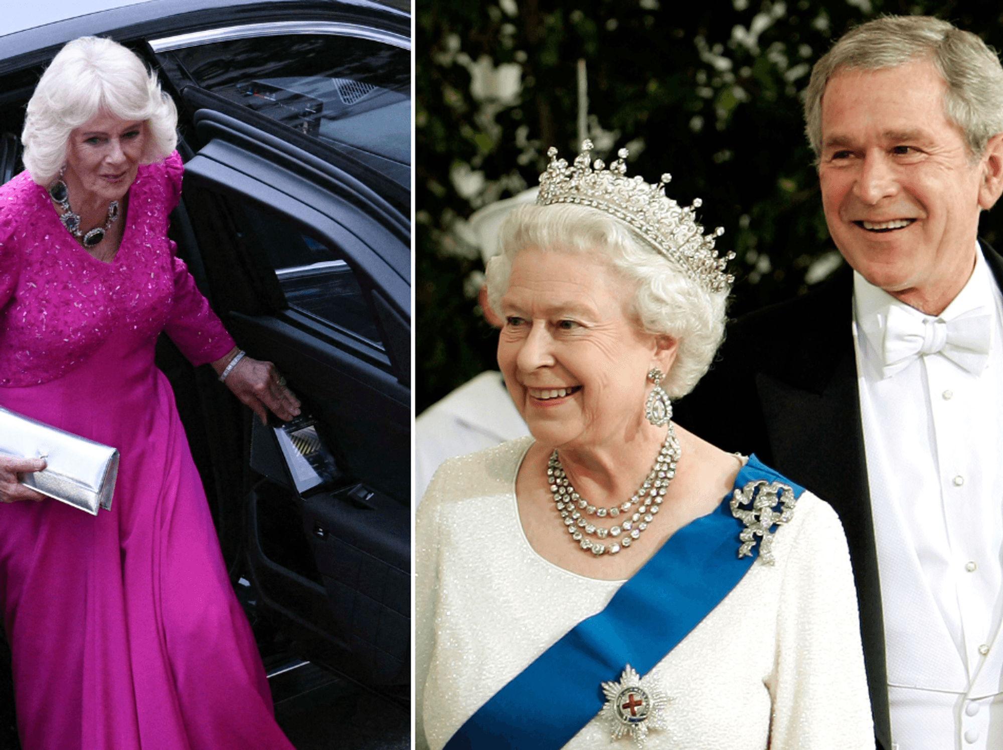 Queen Camilla and Queen Elizabeth II