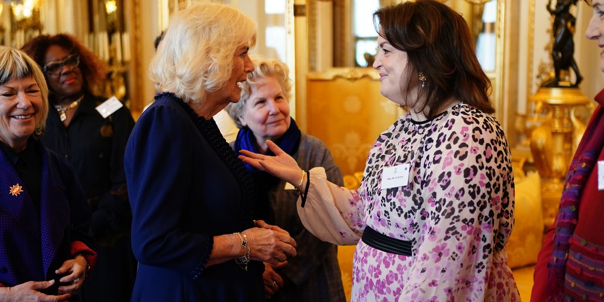 Queen Camilla comments on Ruth Jones’s weight loss in awkward blunder Queen Camilla comments on Ruth Jones’s weight loss in awkward blunder