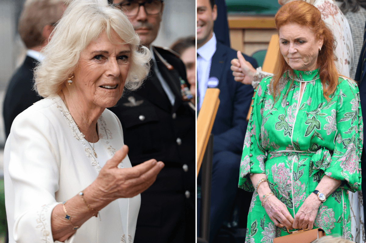 Queen Camilla and Sarah Ferguson