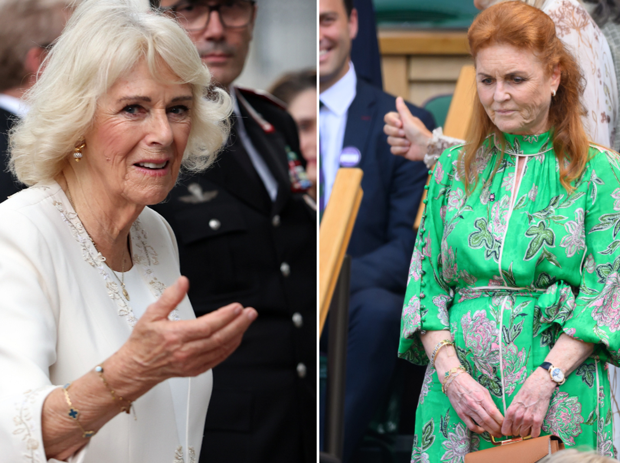 Queen Camilla and Sarah Ferguson