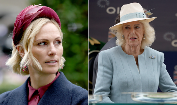 Queen Camilla and Zara Tindall