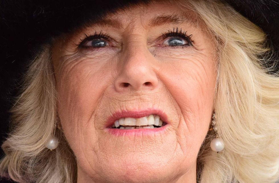 Queen Camilla at RAF Leeming
