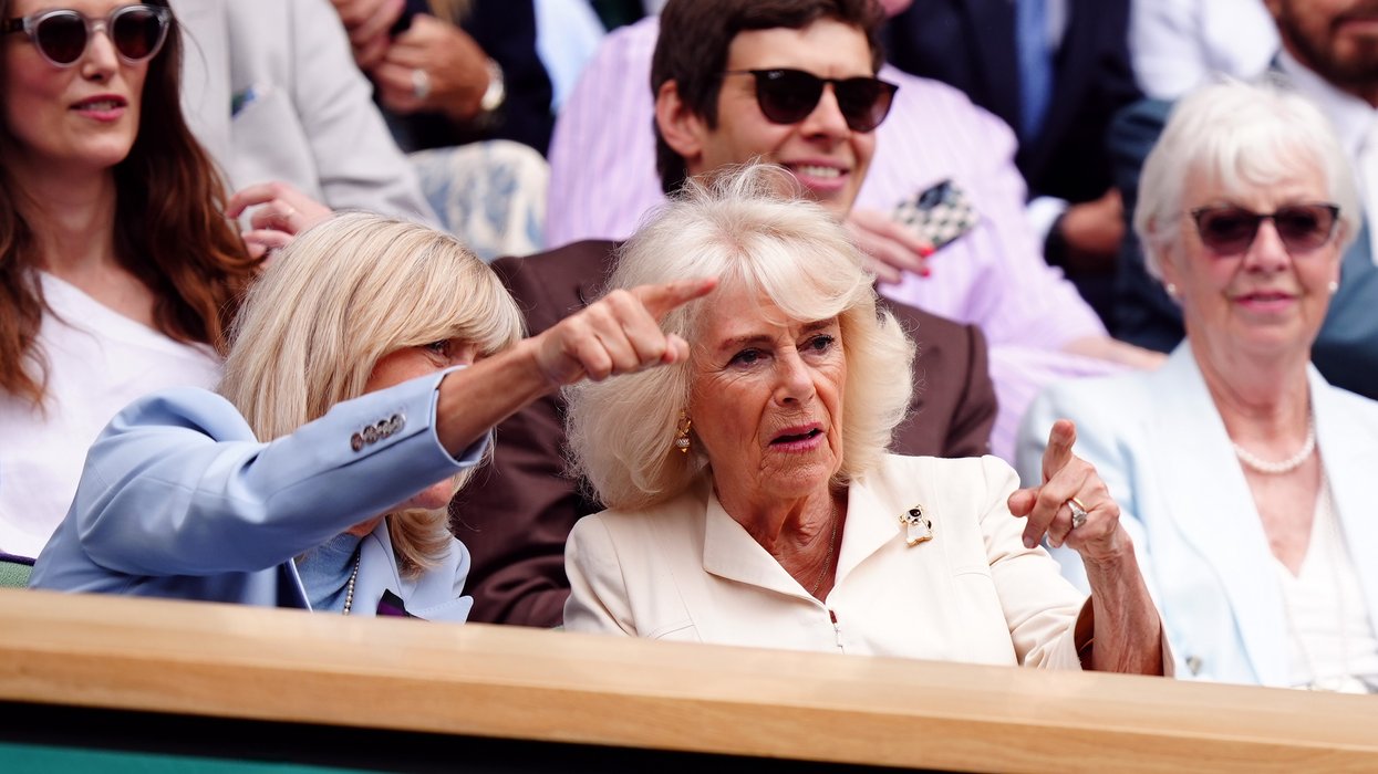 Queen Camilla at Wimbledon