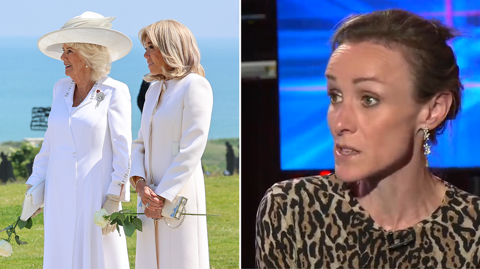 Queen Camilla, Brigitte Macron and Emma Woolf