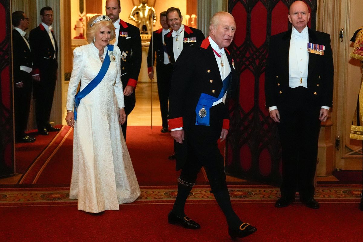 Queen Camilla, King Charles, Prince William