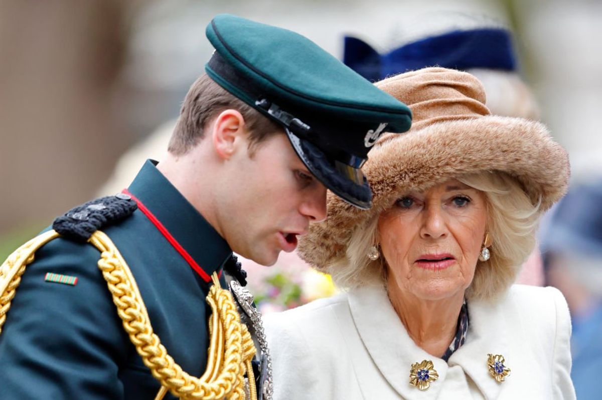 Queen Camilla, Major Ollie Plunket