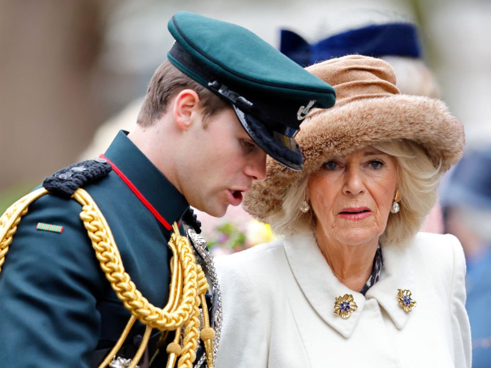 Queen Camilla, Major Ollie Plunket