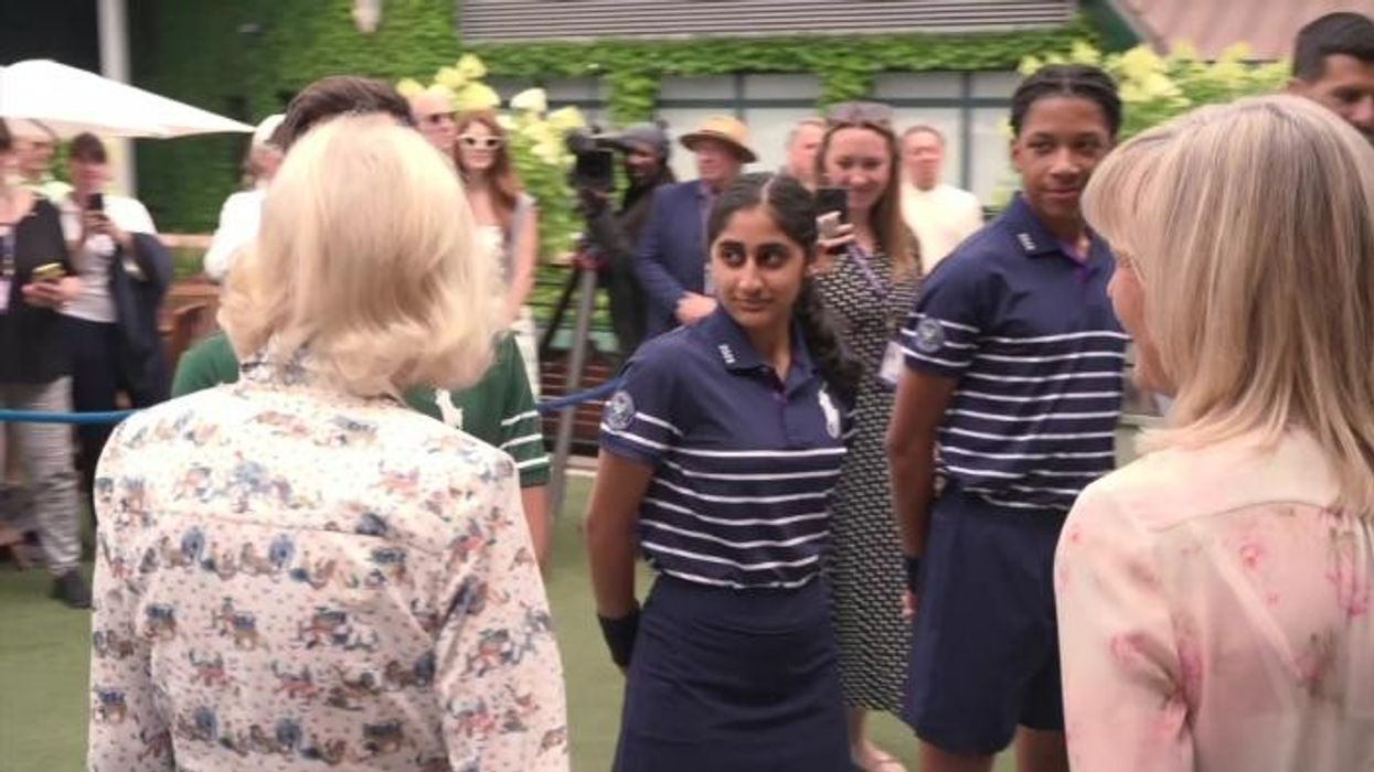 Senior royal makes solo appearance at Wimbledon