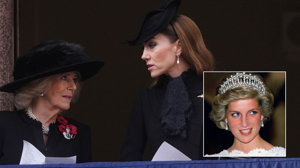 Queen Camilla, Princess Kate, Princess Diana