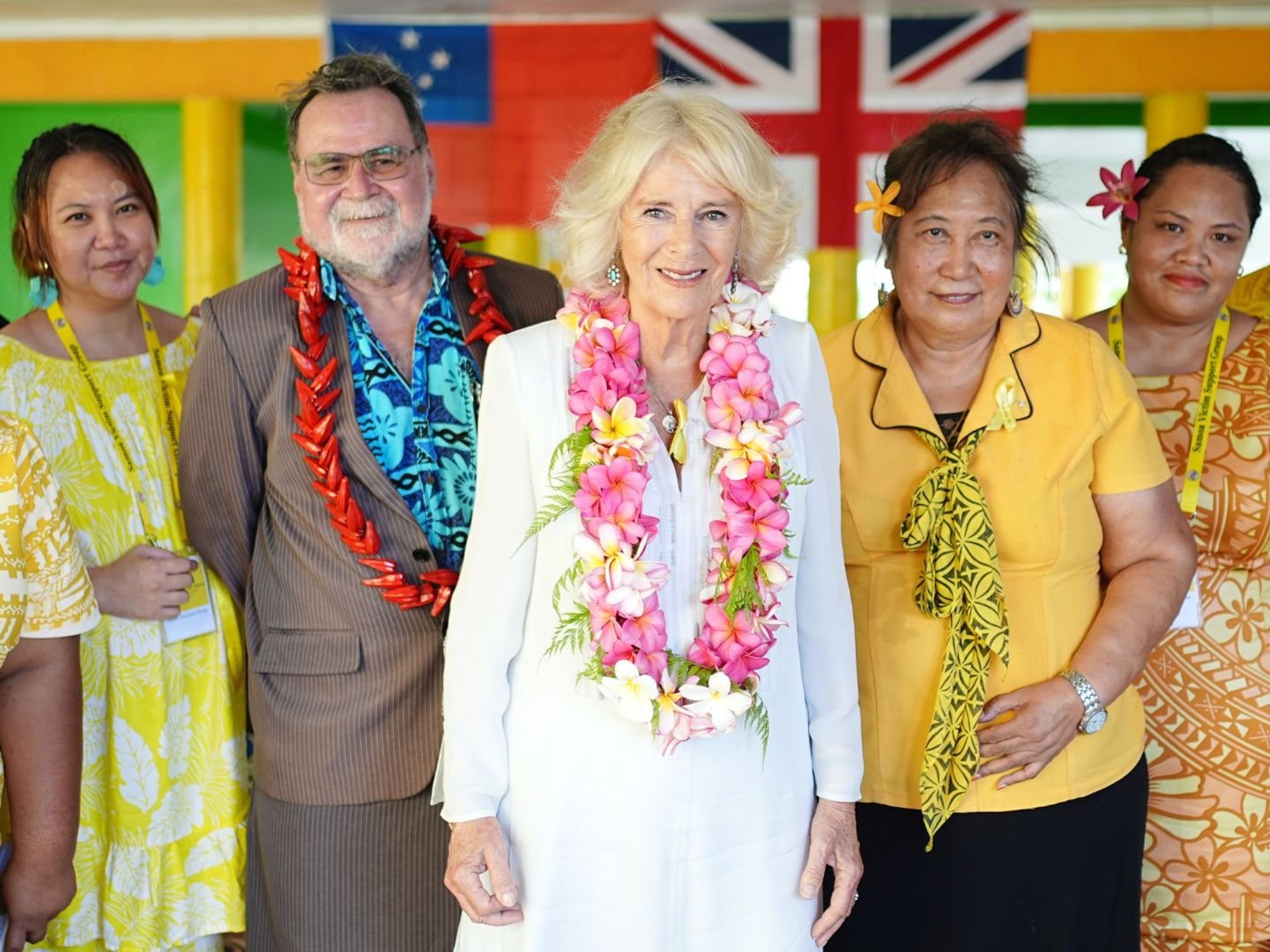 Queen Camilla, Samoa Victim Support Group