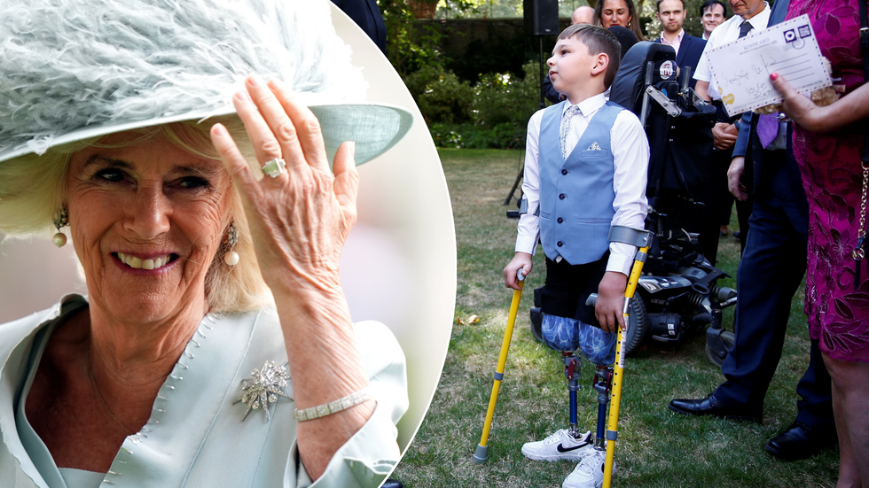 Queen Camilla/Tony Hudgell