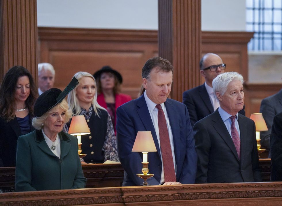 Queen Camilla with Mark Bolland