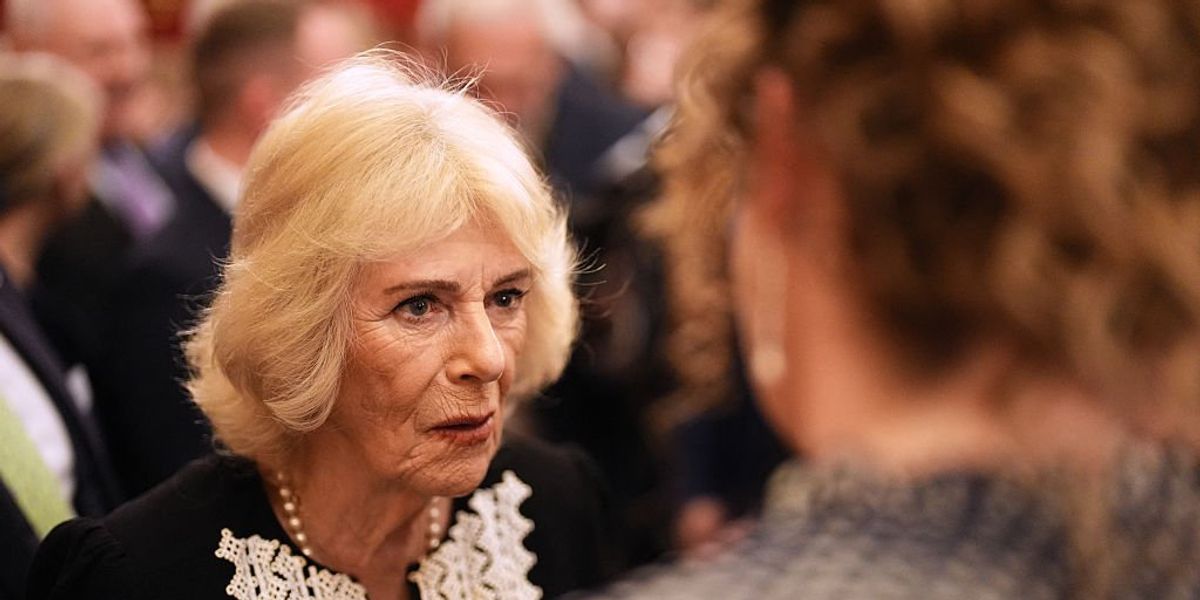 Queen Camilla avoids comment when asked if she had a message for victims of Jeffrey Epstein Queen Camilla avoids comment when asked if she had a message for victims of Jeffrey Epstein
