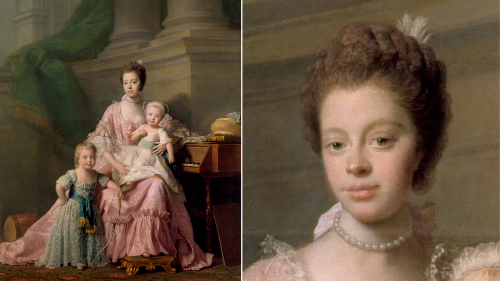 Queen Charlotte Allan Ramsay portrait