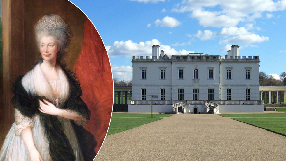 Queen Charlotte Gainsborough portrait/Queen's House