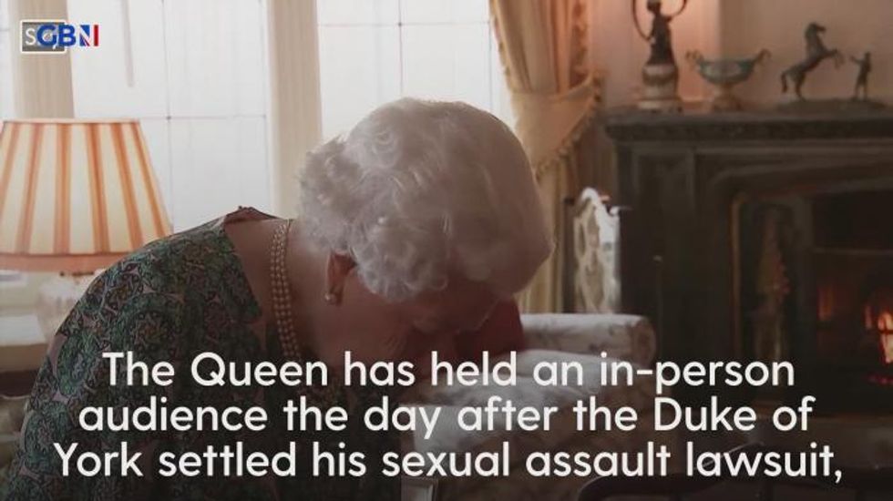 Queen puts on brave face as Royal Family battles double hammer blow