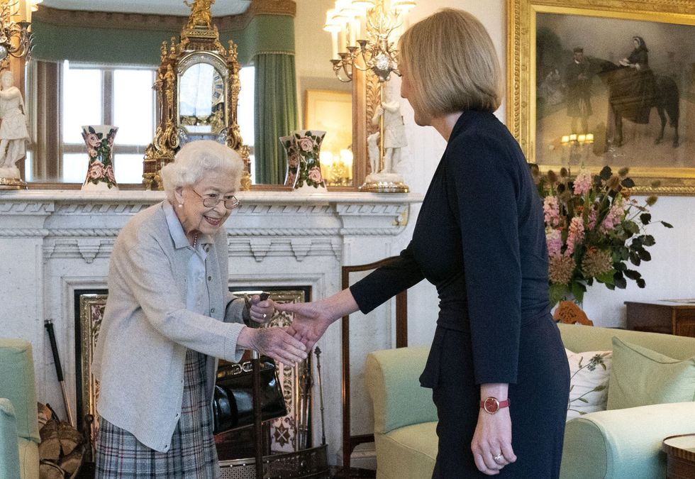 Queen Elizabeth and Liz Truss