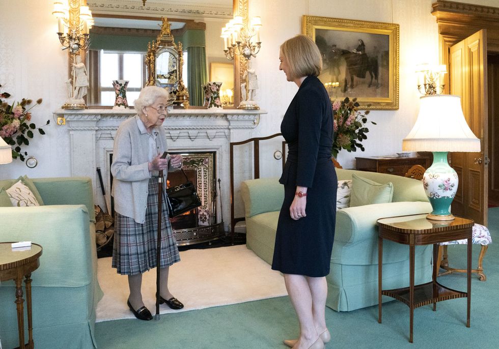 Queen Elizabeth and Liz Truss