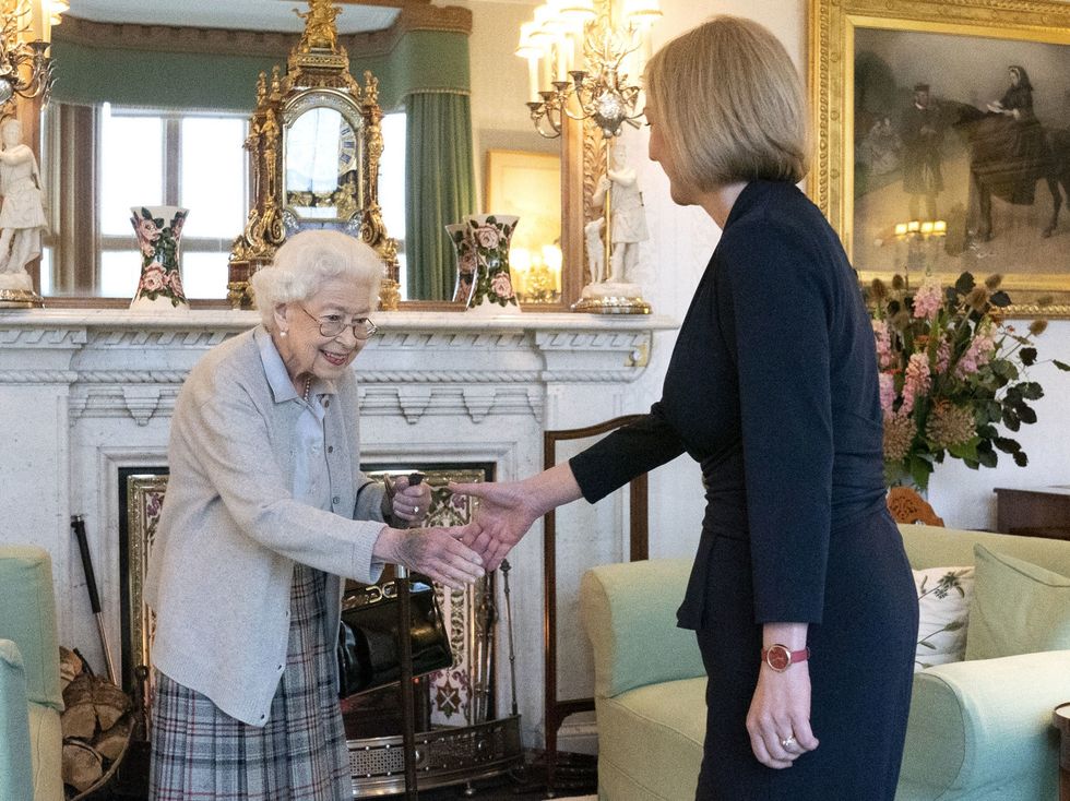 Queen Elizabeth and Liz Truss