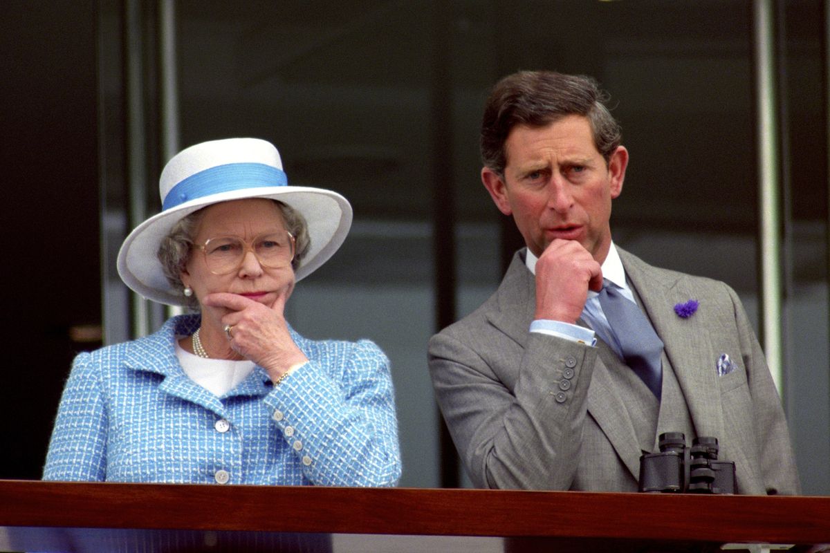 Queen Elizabeth II and King Charles