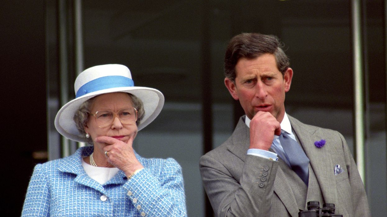 Queen Elizabeth II and King Charles