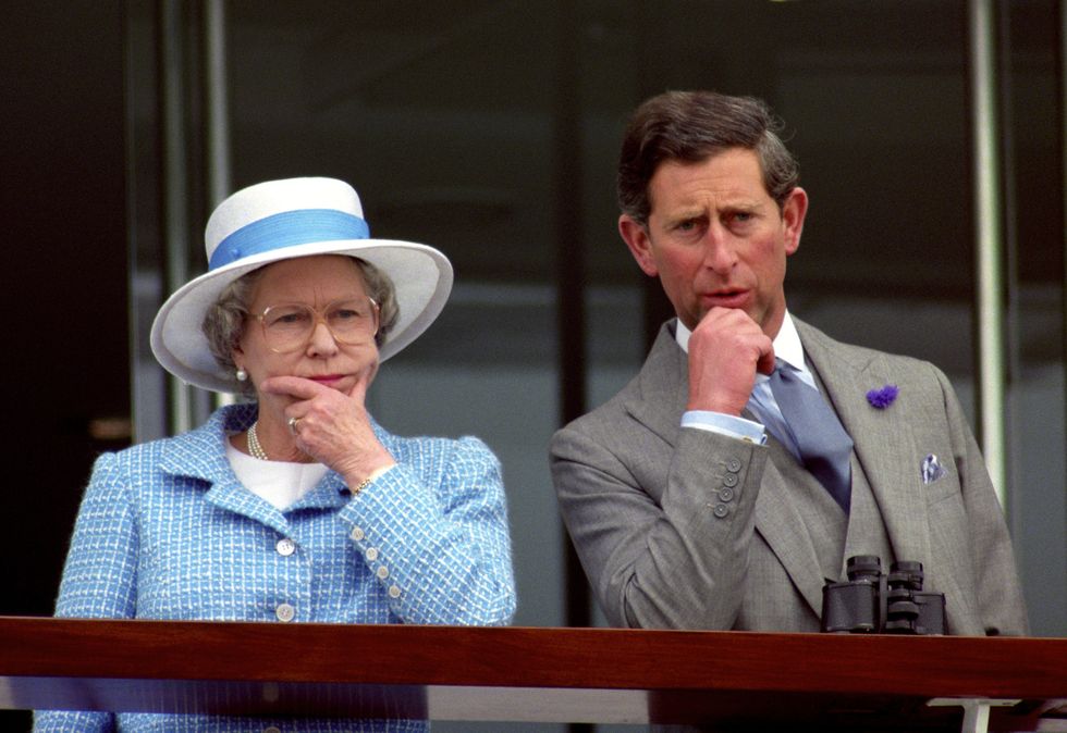 Queen Elizabeth II and King Charles