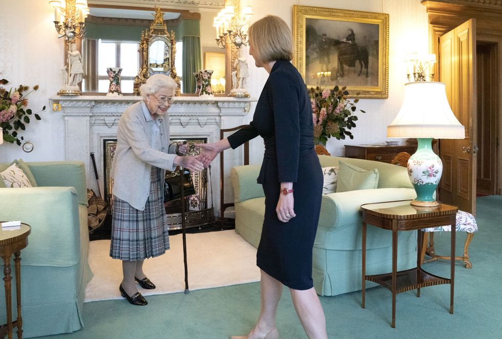 Queen Elizabeth II and Liz Truss