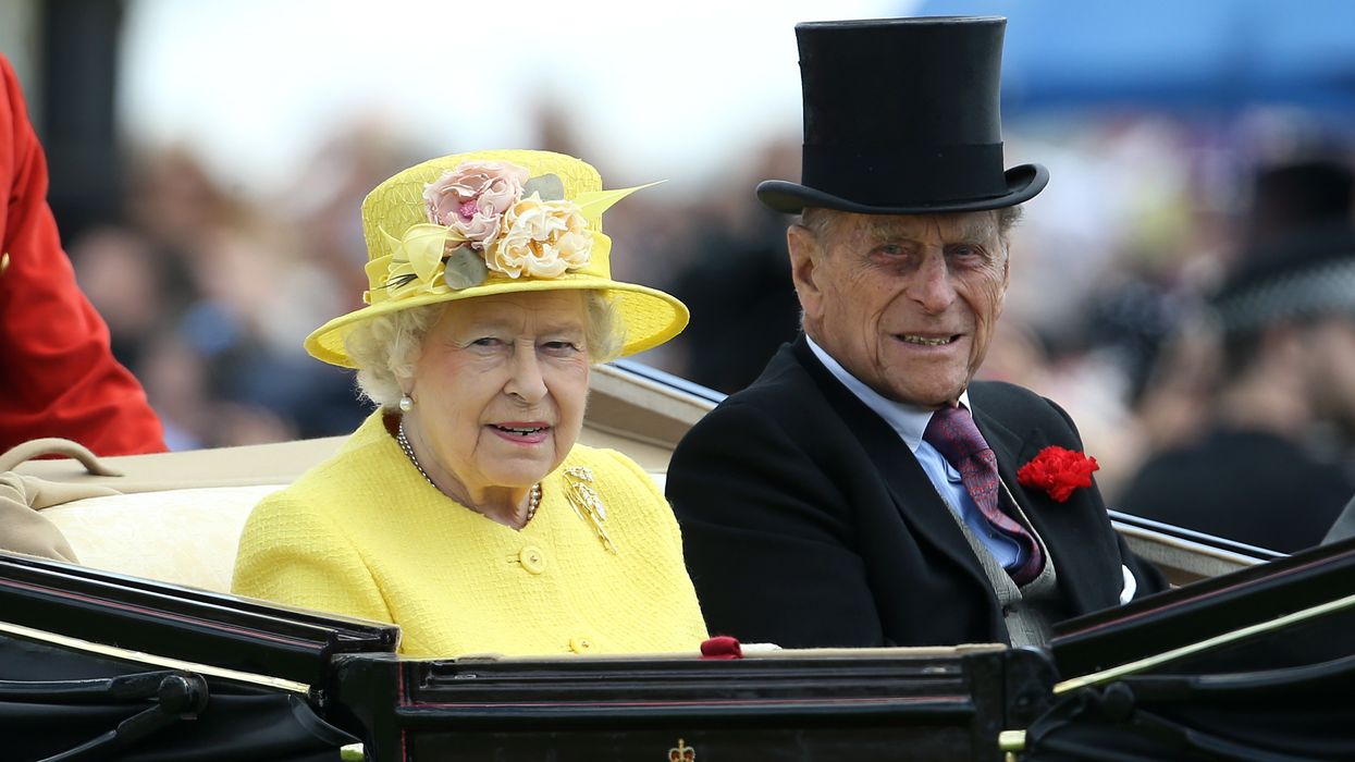 Queen Elizabeth II and Prince Philip, Duke of Edinburgh during the Royal Procession during day four of the 2015 Royal Ascot Meeting at Ascot Racecourse, Berkshire