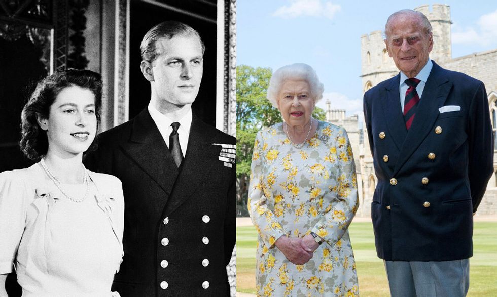 Queen Elizabeth II and Prince Philip were married for 73 years