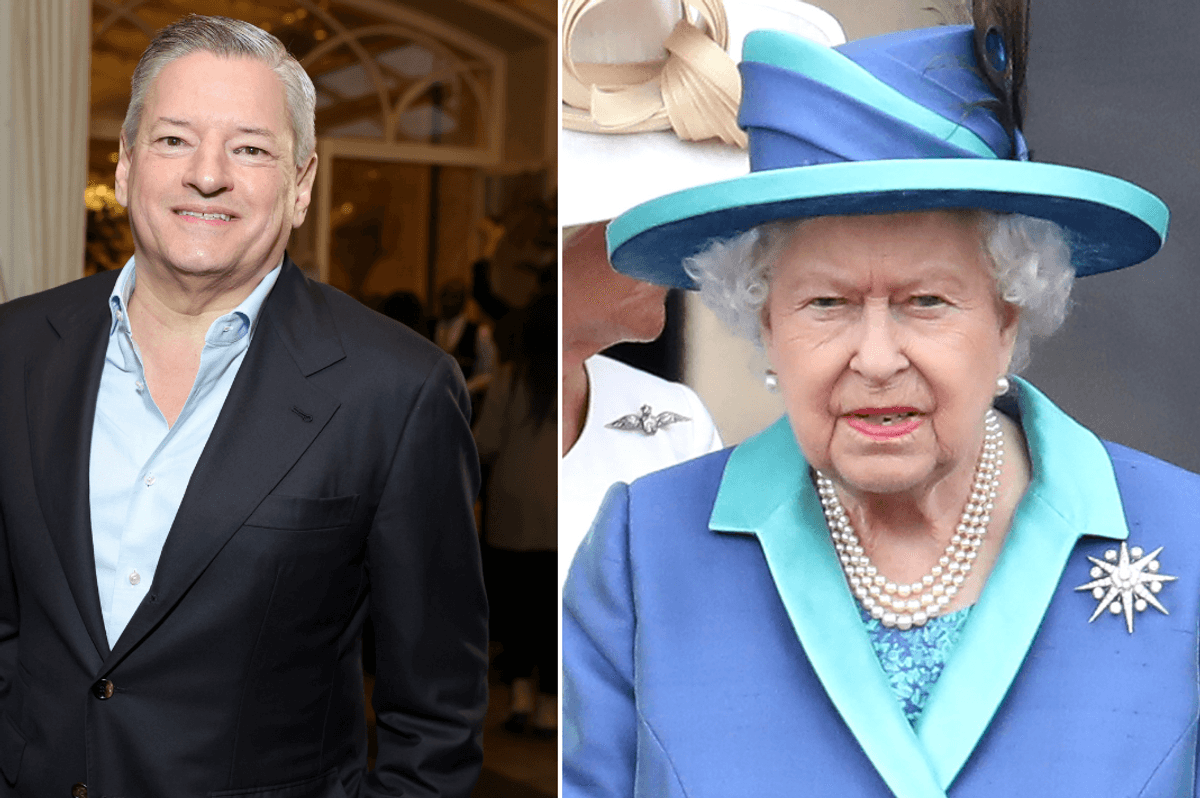 Queen Elizabeth II and Ted Sarandos