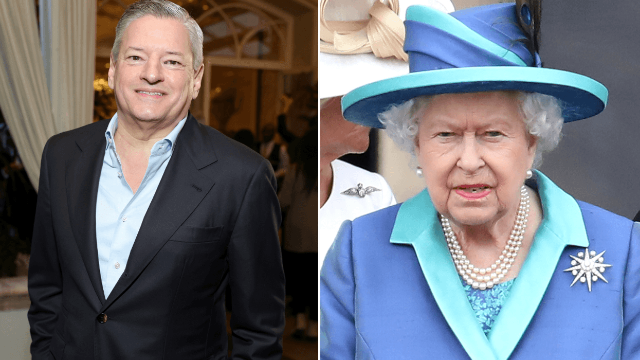 Queen Elizabeth II and Ted Sarandos