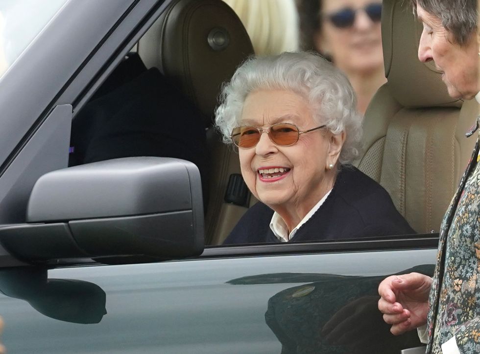 Queen Elizabeth II at the Royal Windsor Horse Show, Windsor. Picture date: Friday May 13, 2022.