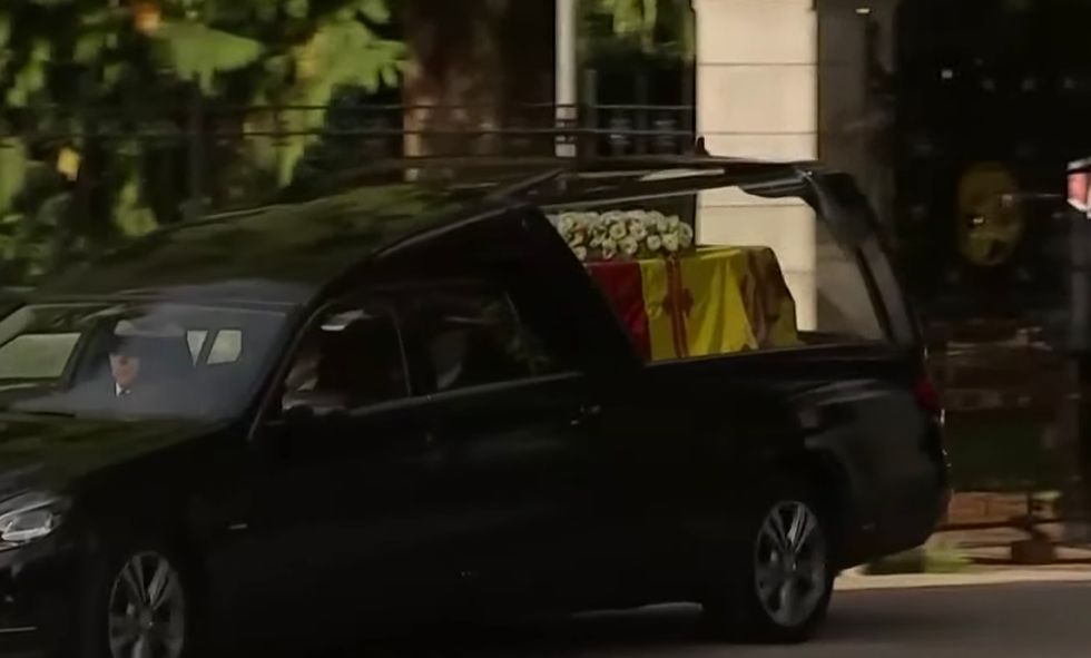 Queen Elizabeth II's coffin has left Balmoral