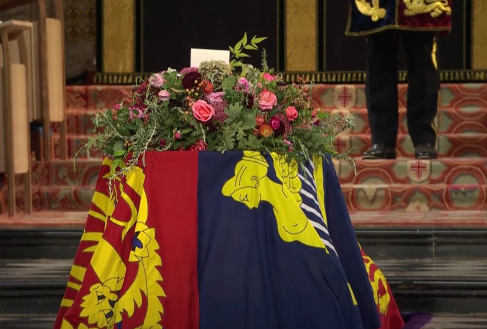 Queen Elizabeth II's coffin was lowered into the Royal Vault of St George\u2019s Chapel
