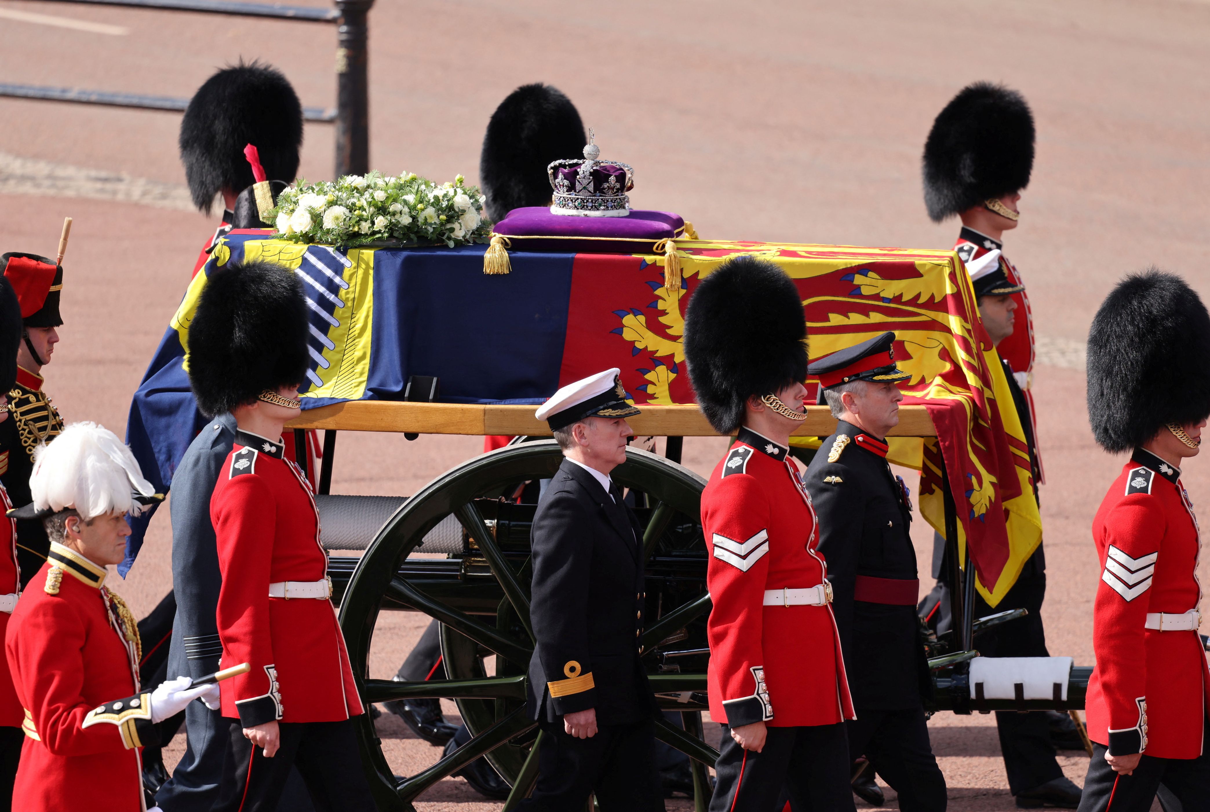 Queen Elizabeth II's coffin