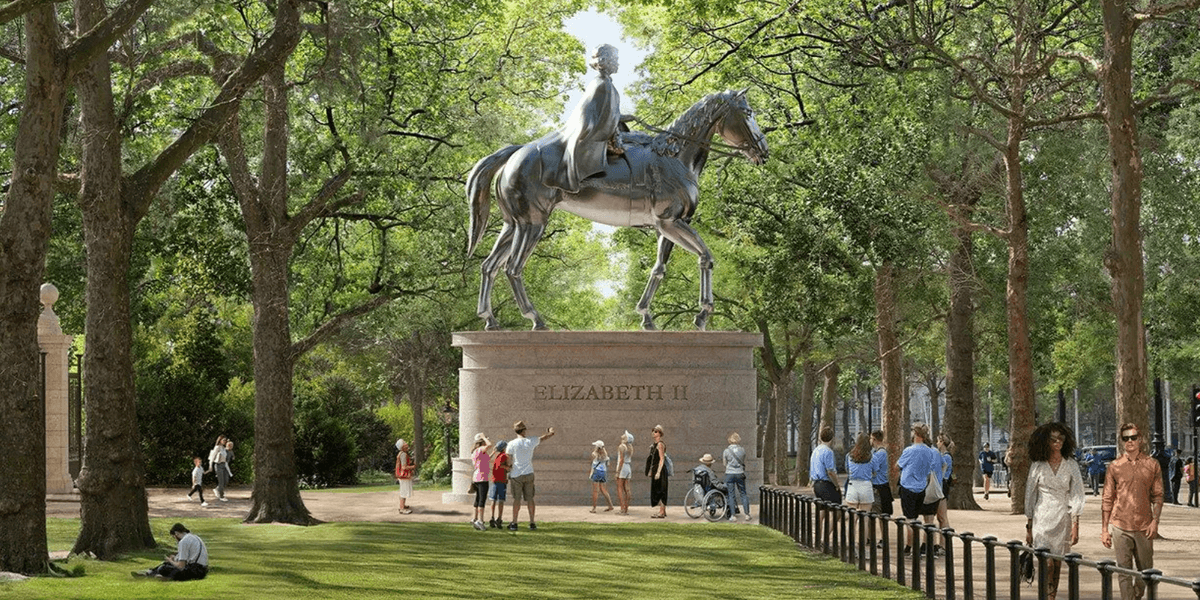 Millionaires lose battle to block sculpture tribute to Queen Elizabeth II Millionaires lose battle to block sculpture tribute to Queen Elizabeth II