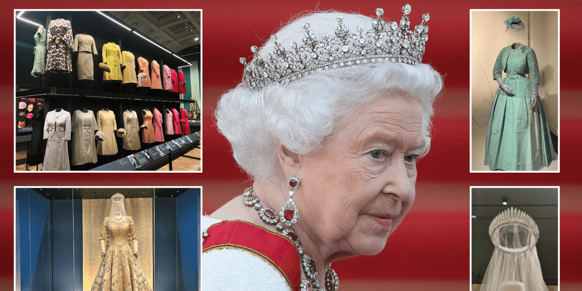 Inside the largest Queen Elizabeth II fashion exhibition in history at Buckingham Palace Inside the largest Queen Elizabeth II fashion exhibition in history at Buckingham Palace
