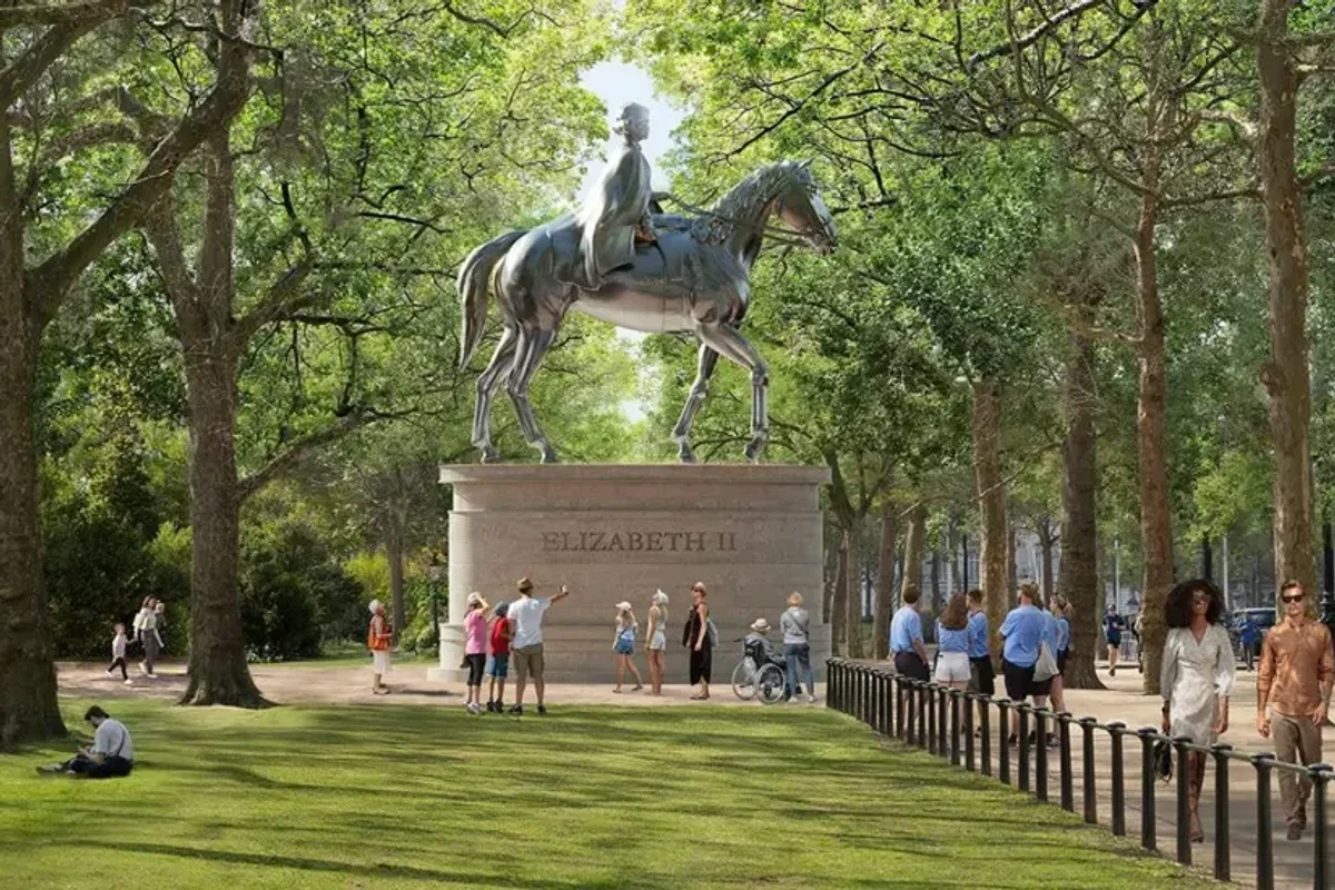 Queen Elizabeth memorial design