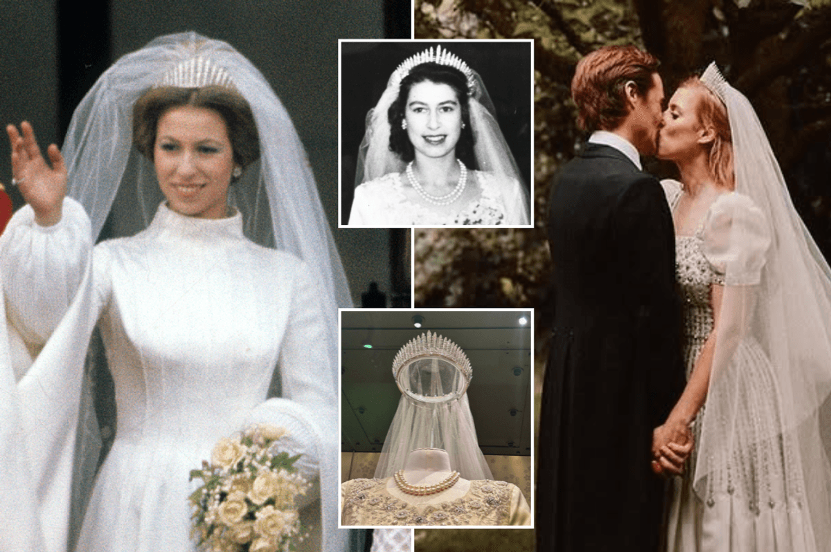 Queen Elizabeth, Princess Beatrice and Princess Anne