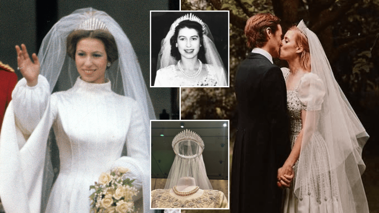 Queen Elizabeth, Princess Beatrice and Princess Anne