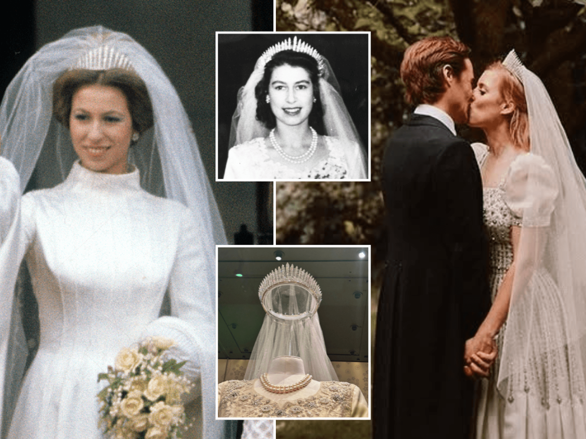 Queen Elizabeth, Princess Beatrice and Princess Anne