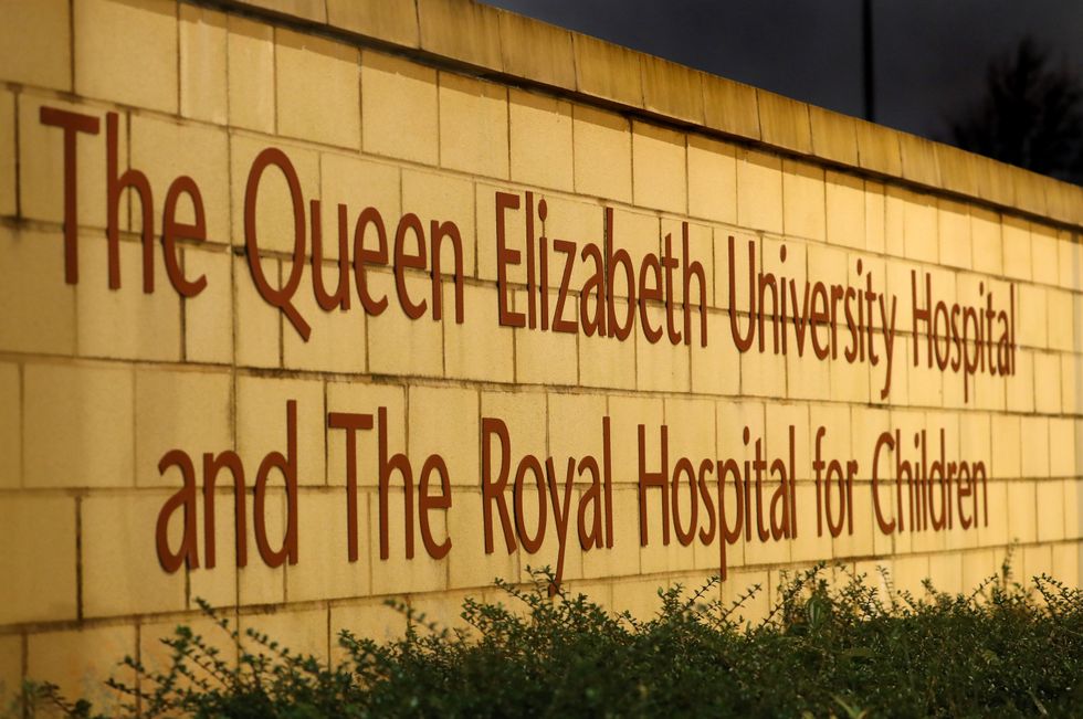 Queen Elizabeth University Hospital in Glasgow.
