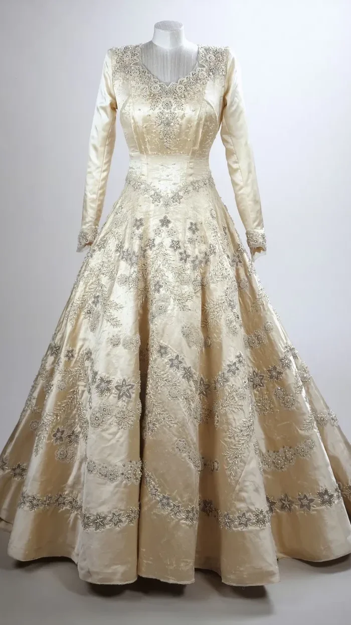 Queen Elizabeth wedding dress