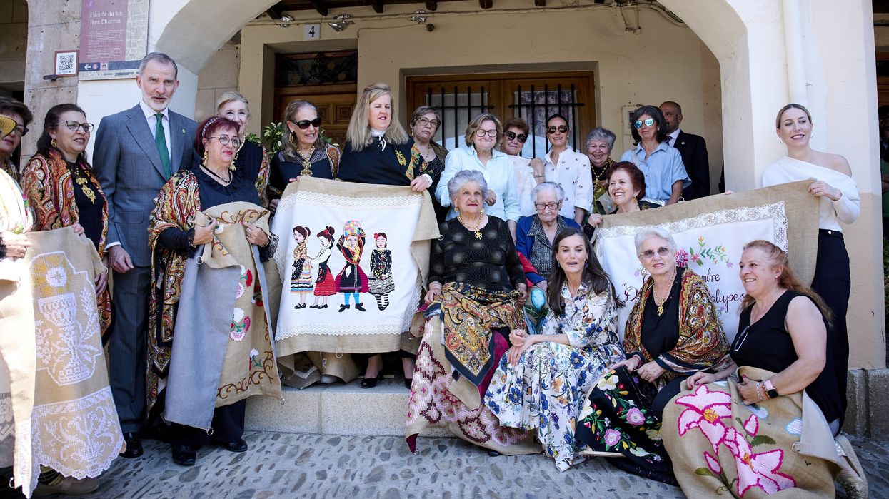 Queen Letizia and King Felipe