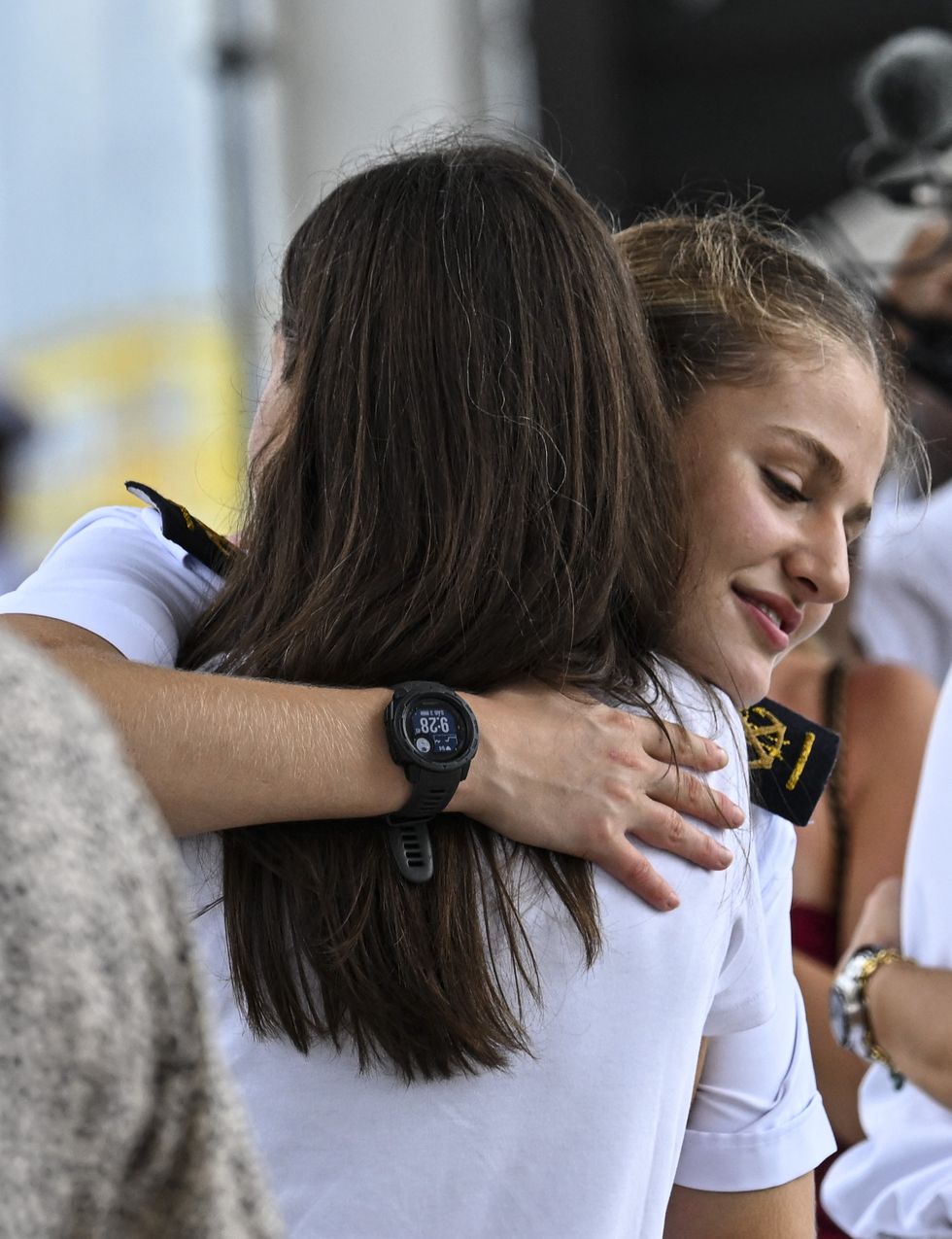 Queen Letizia and Princess Leonor