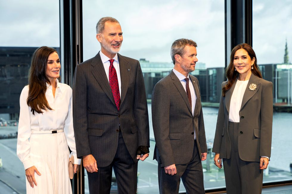 Queen Letizia, King Felipe, Crown Prince Frederik, Crown Princess Mary